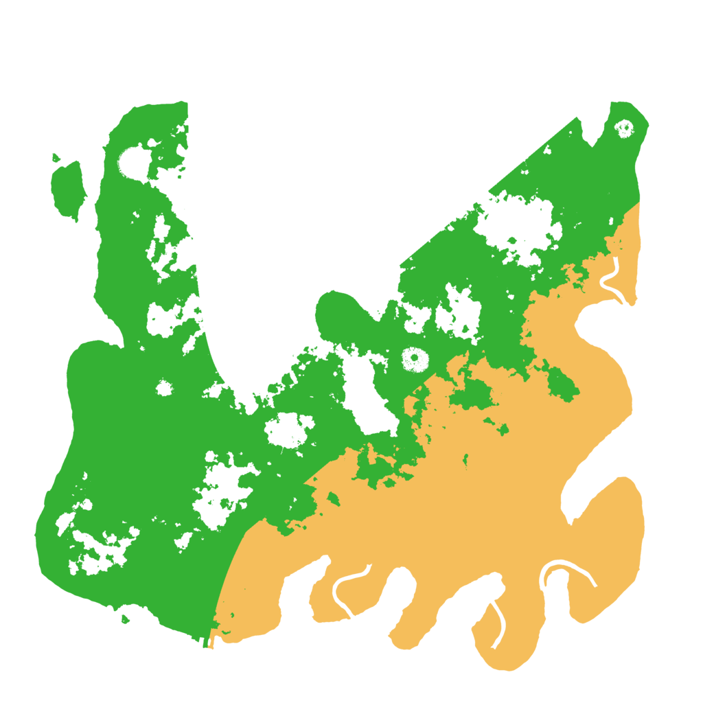 Biome Rust Map: Procedural Map, Size: 4000, Seed: 84875620