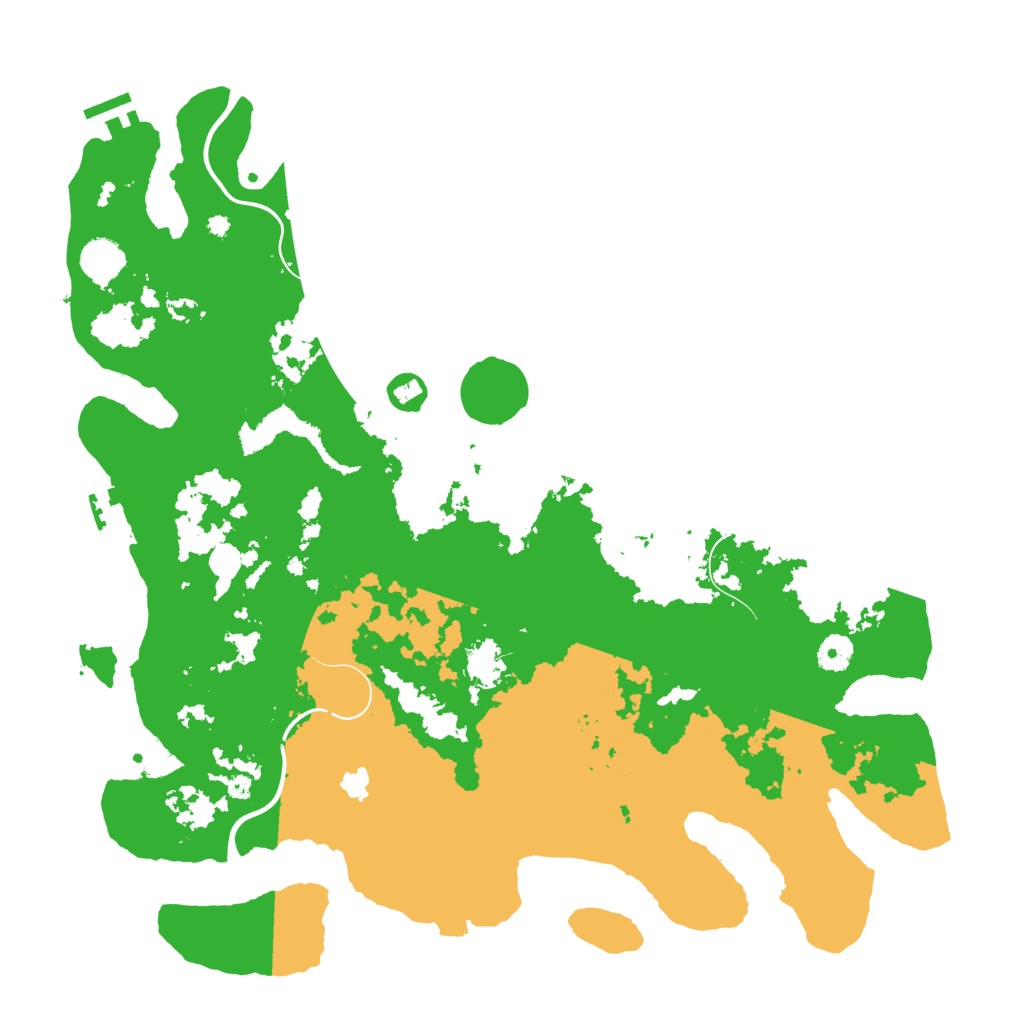 Biome Rust Map: Procedural Map, Size: 4250, Seed: 5872442