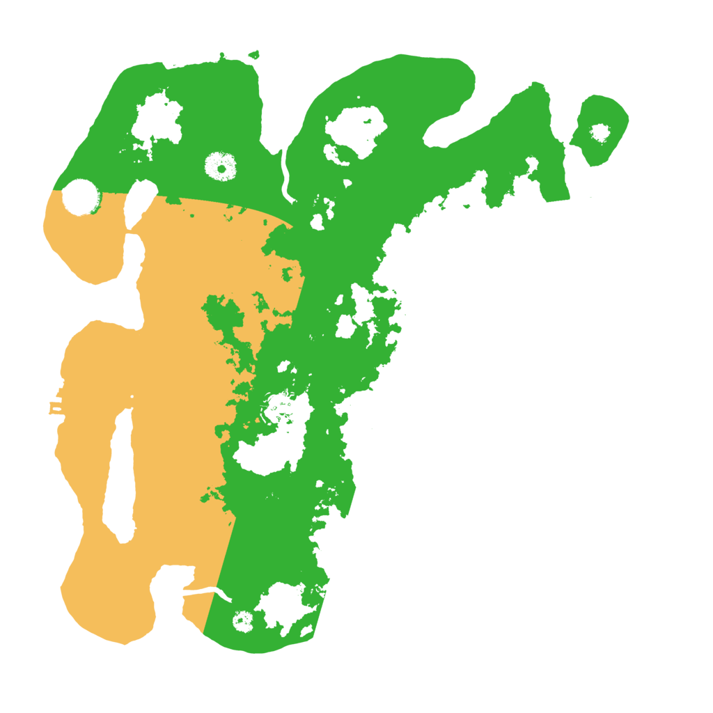 Biome Rust Map: Procedural Map, Size: 3500, Seed: 1849242263