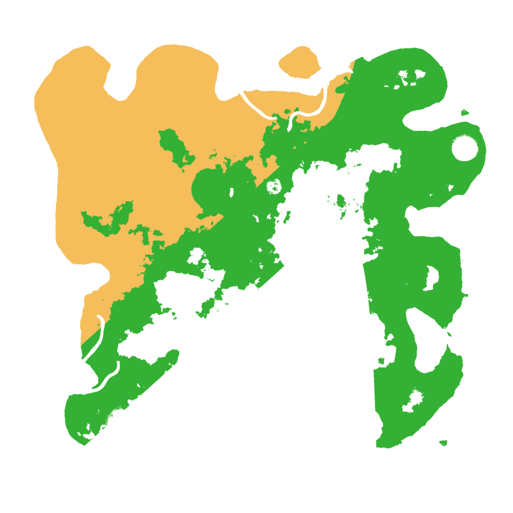 Biome Rust Map: Procedural Map, Size: 3500, Seed: 585882941