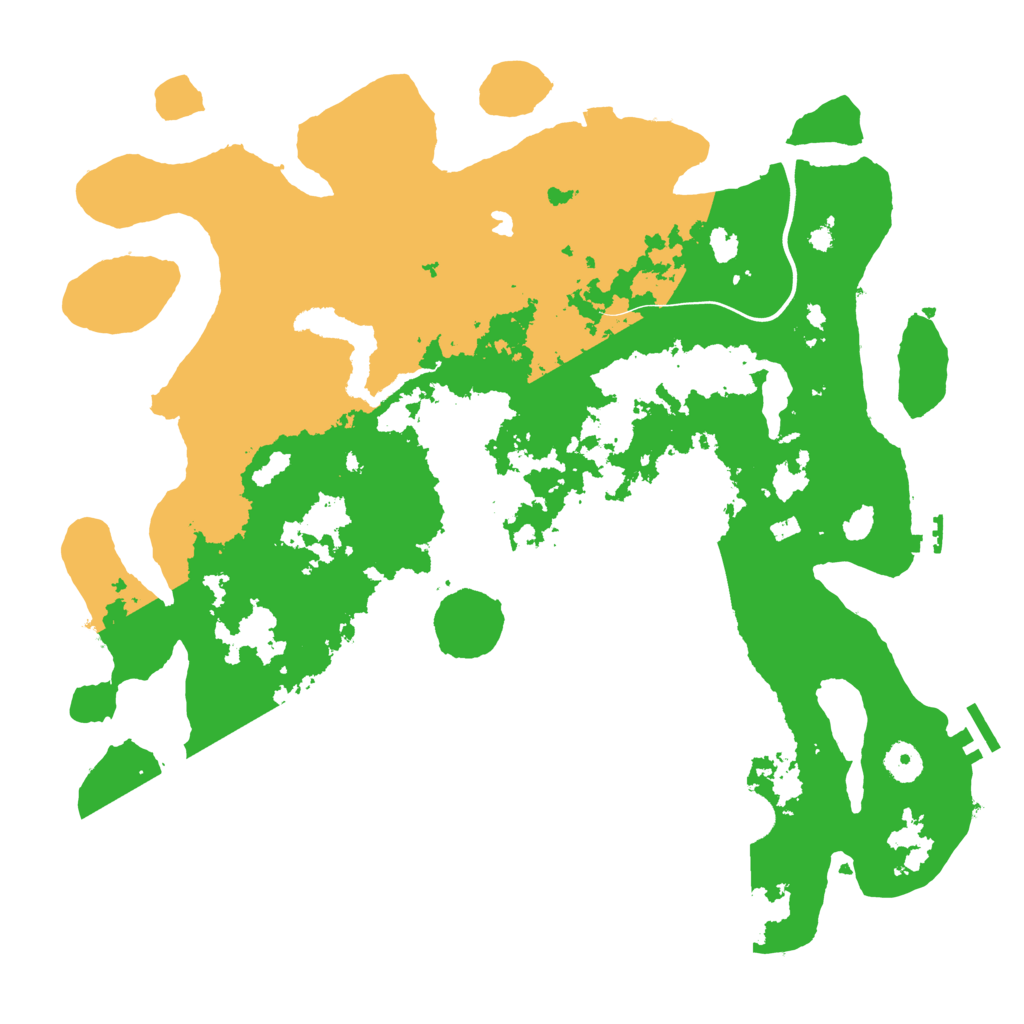 Biome Rust Map: Procedural Map, Size: 4000, Seed: 234018869