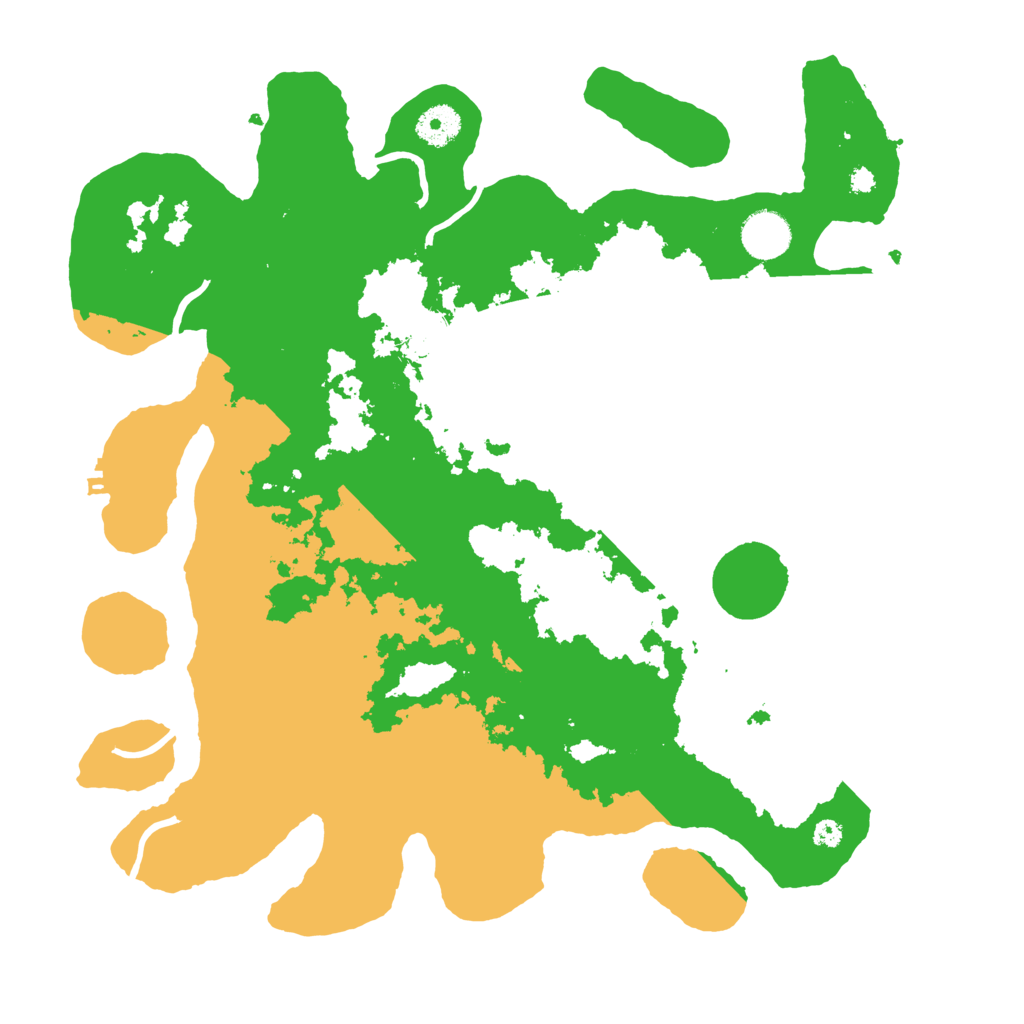 Biome Rust Map: Procedural Map, Size: 3700, Seed: 1588846204