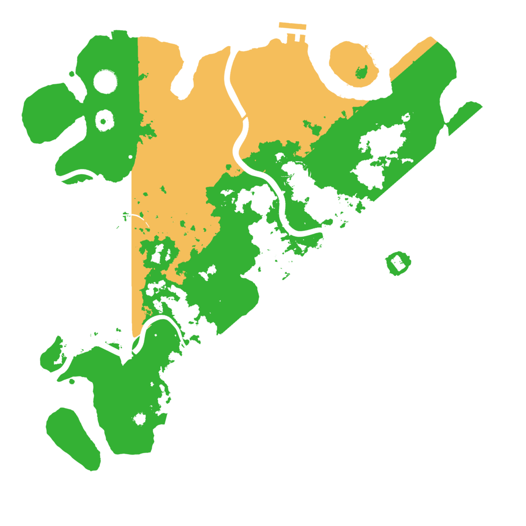 Biome Rust Map: Procedural Map, Size: 3900, Seed: 9456265