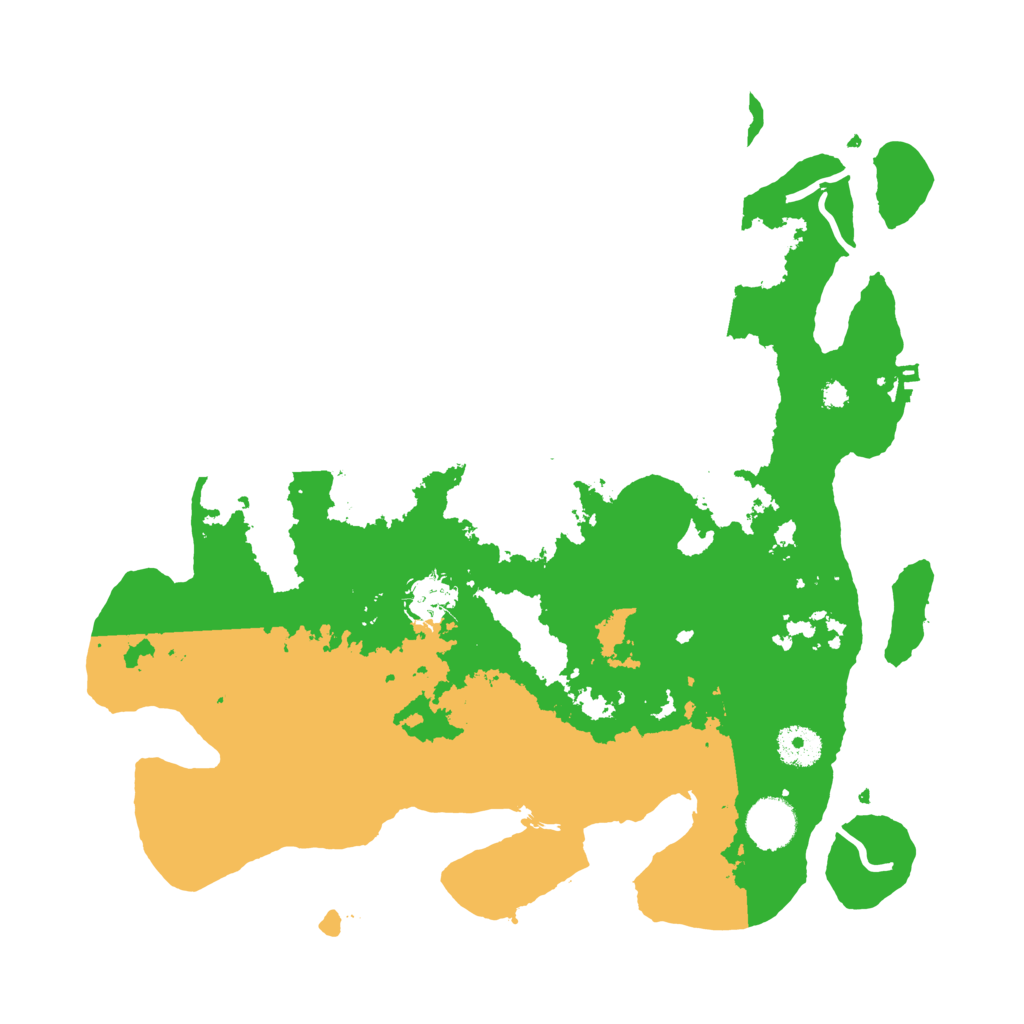 Biome Rust Map: Procedural Map, Size: 3600, Seed: 56827965
