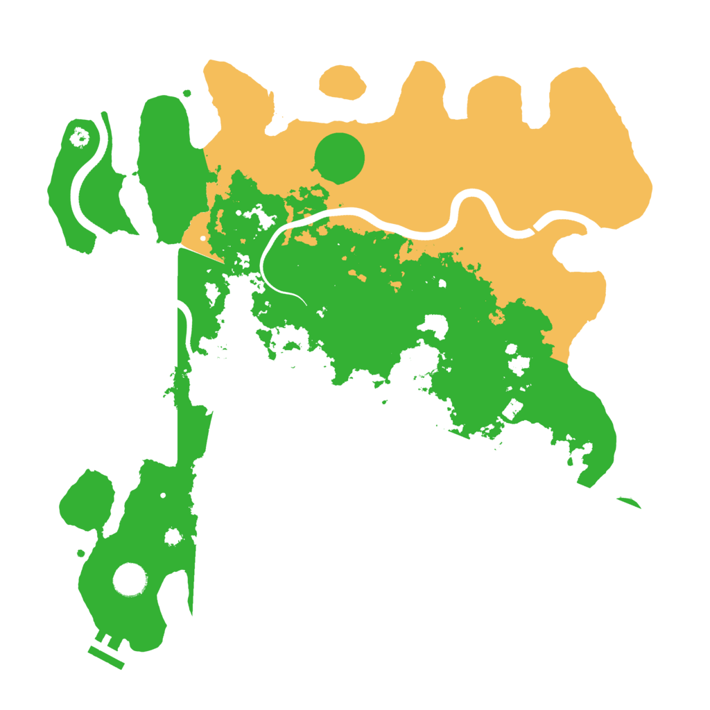 Biome Rust Map: Procedural Map, Size: 3750, Seed: 230323