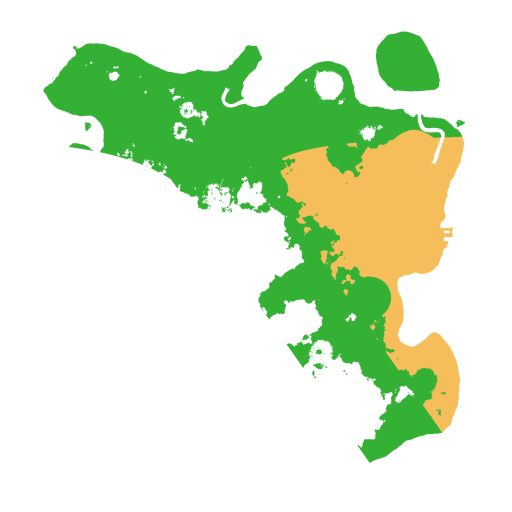 Biome Rust Map: Procedural Map, Size: 3250, Seed: 1175102863