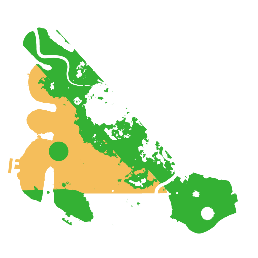 Biome Rust Map: Procedural Map, Size: 3500, Seed: 1808678162