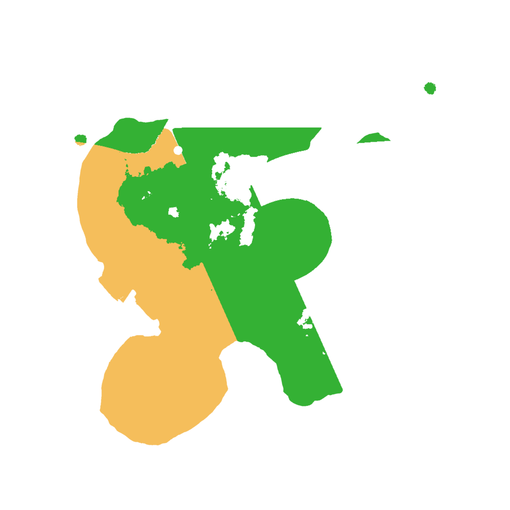 Biome Rust Map: Procedural Map, Size: 1750, Seed: 885345523