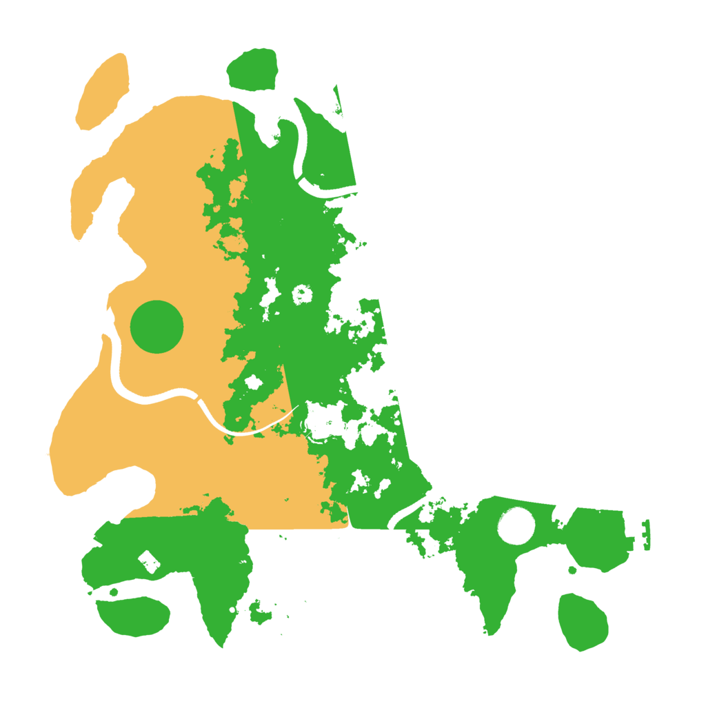 Biome Rust Map: Procedural Map, Size: 3500, Seed: 1784103894
