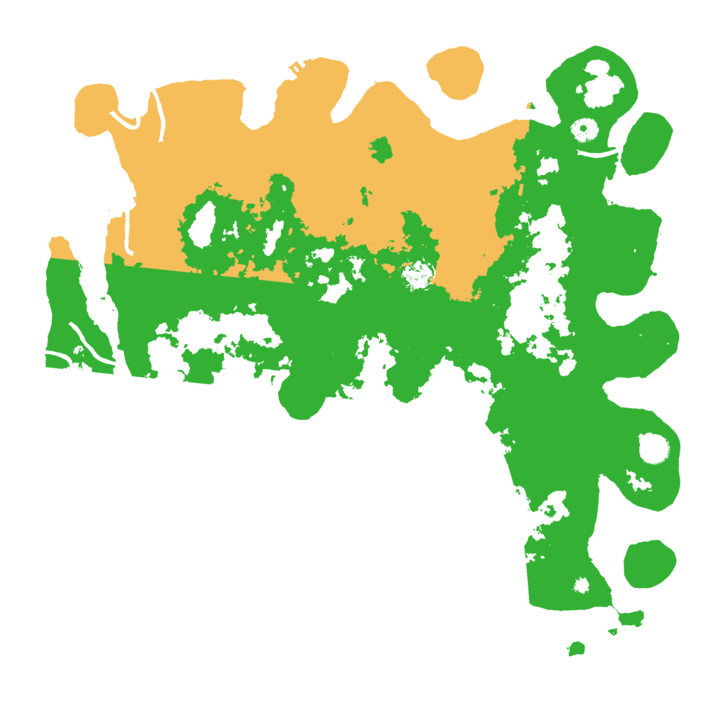 Biome Rust Map: Procedural Map, Size: 4300, Seed: 23494617