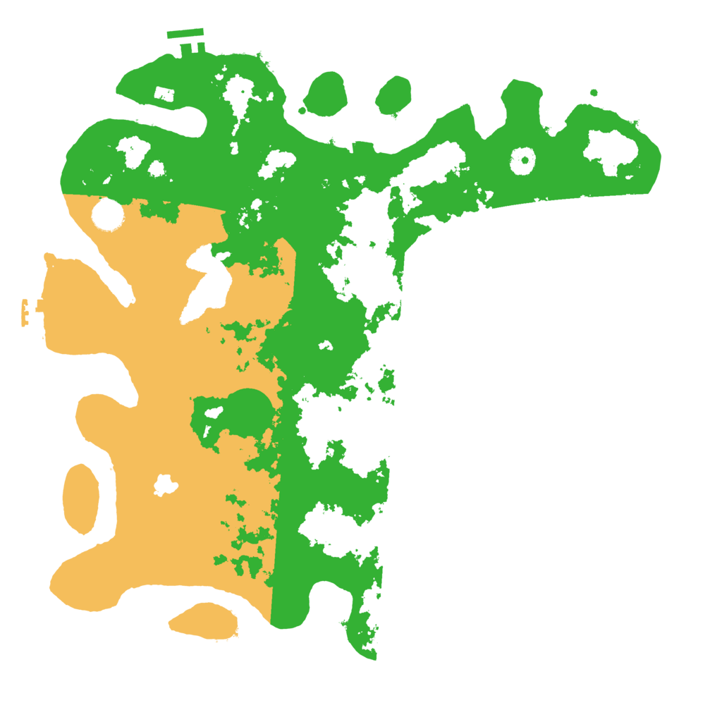 Biome Rust Map: Procedural Map, Size: 4000, Seed: 485899450