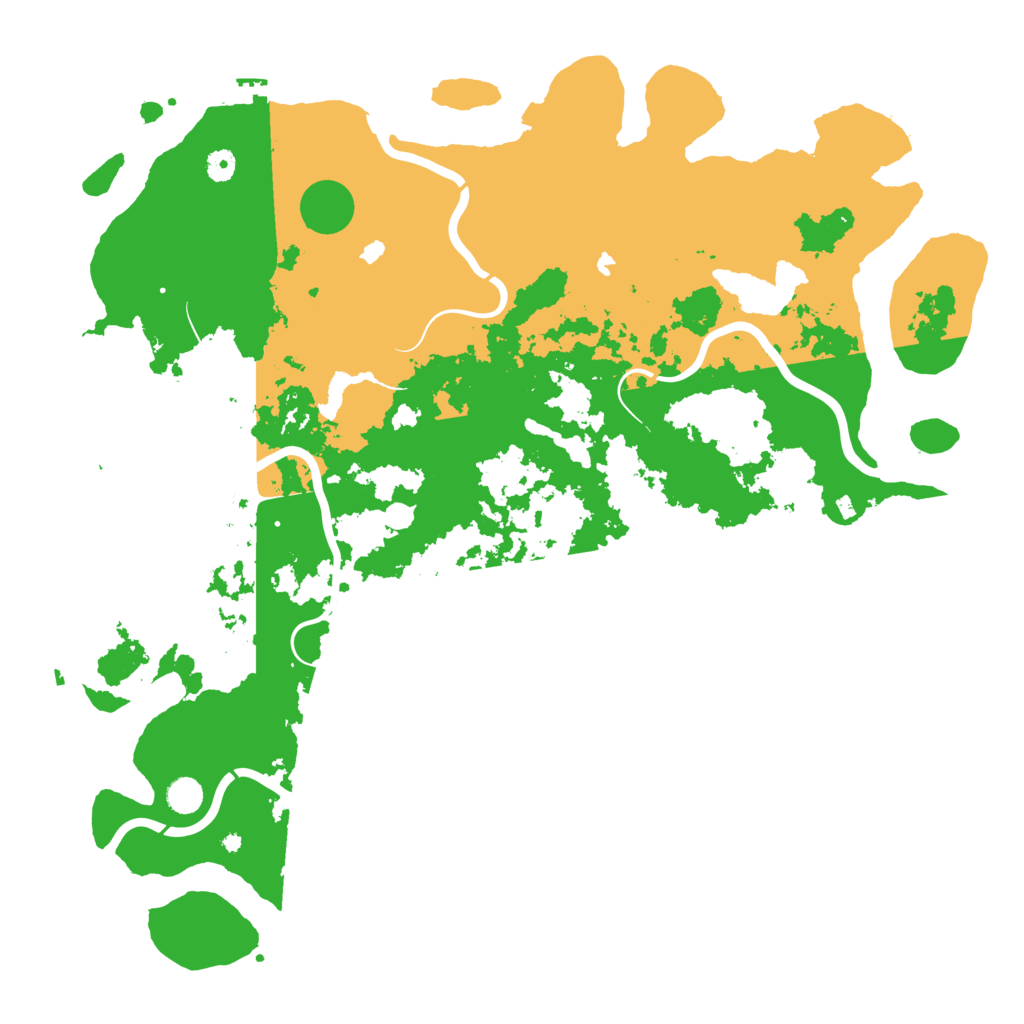 Biome Rust Map: Procedural Map, Size: 5000, Seed: 45006500
