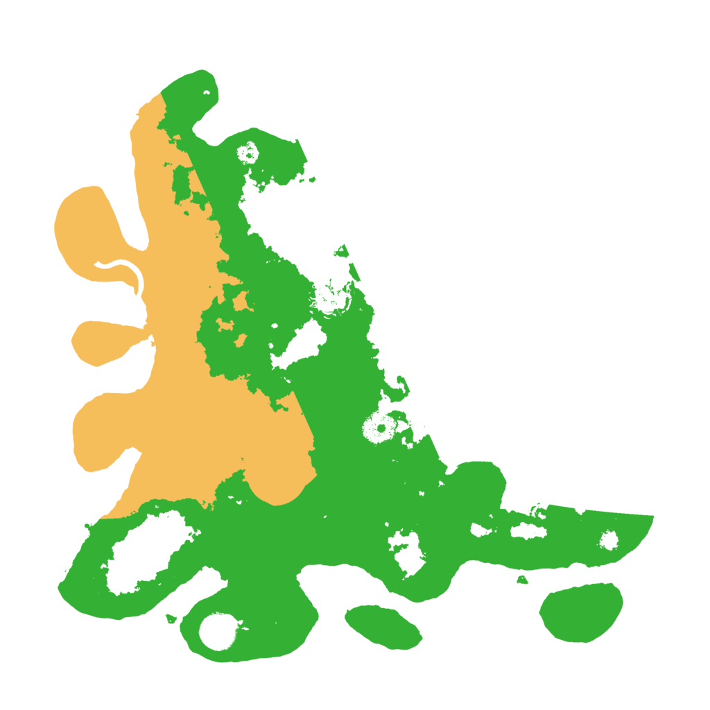 Biome Rust Map: Procedural Map, Size: 3400, Seed: 40000