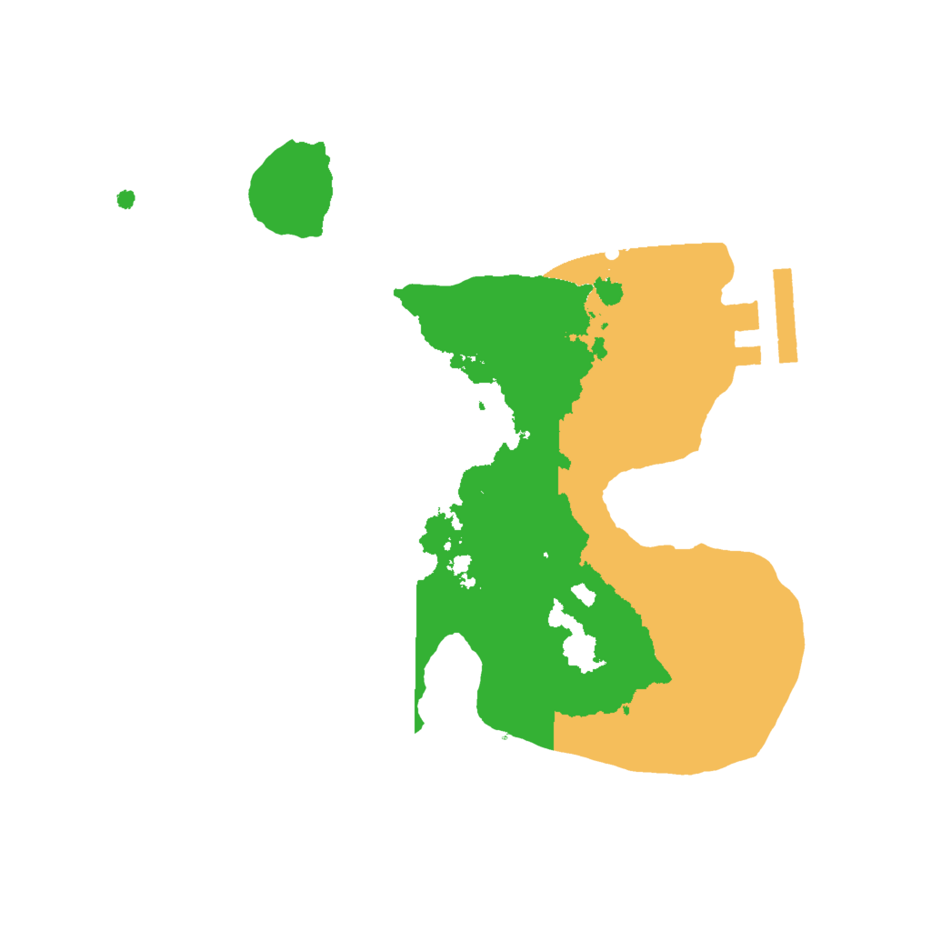 Biome Rust Map: Procedural Map, Size: 2000, Seed: 112213860