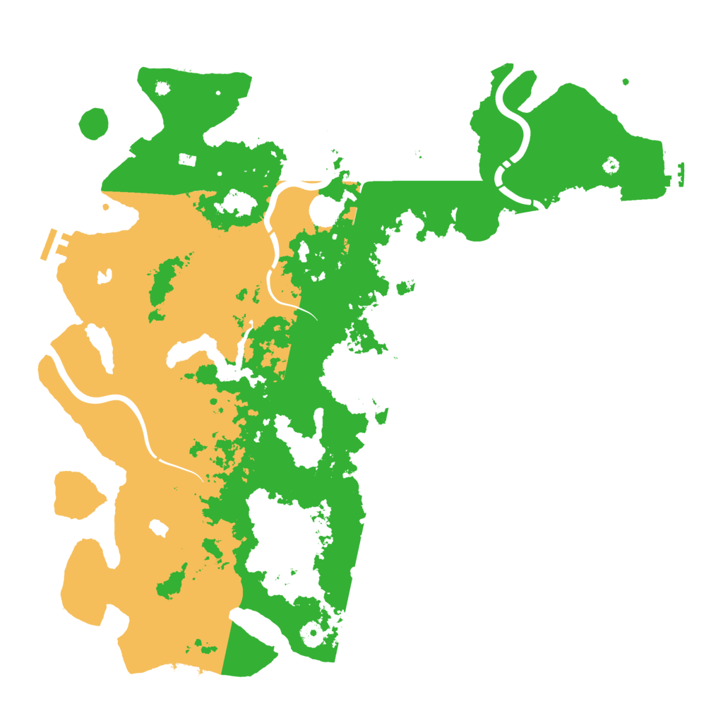 Biome Rust Map: Procedural Map, Size: 4500, Seed: 10042003