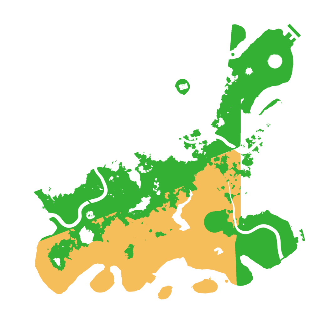 Biome Rust Map: Procedural Map, Size: 4000, Seed: 154380934