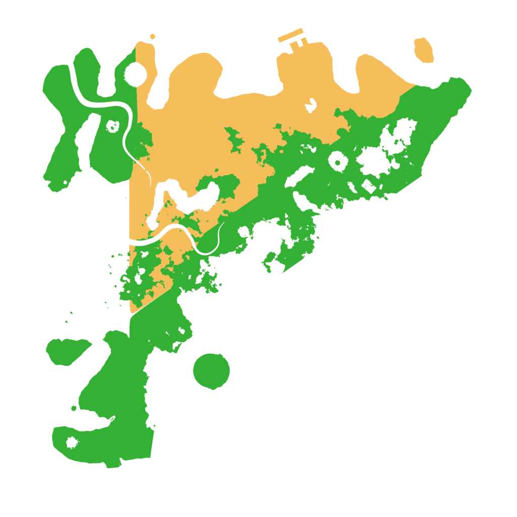 Biome Rust Map: Procedural Map, Size: 4000, Seed: 1674535426
