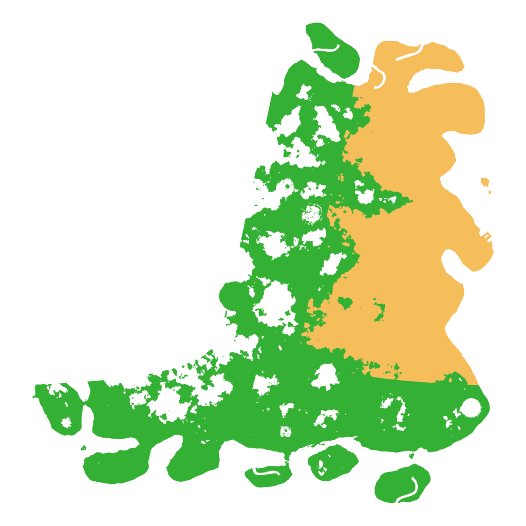 Biome Rust Map: Procedural Map, Size: 4800, Seed: 2055585486