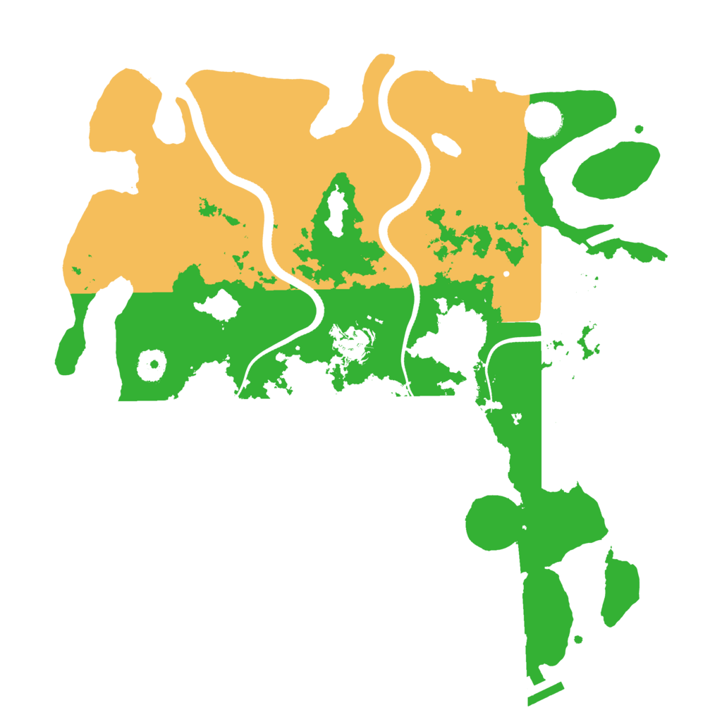 Biome Rust Map: Procedural Map, Size: 3500, Seed: 1328794178
