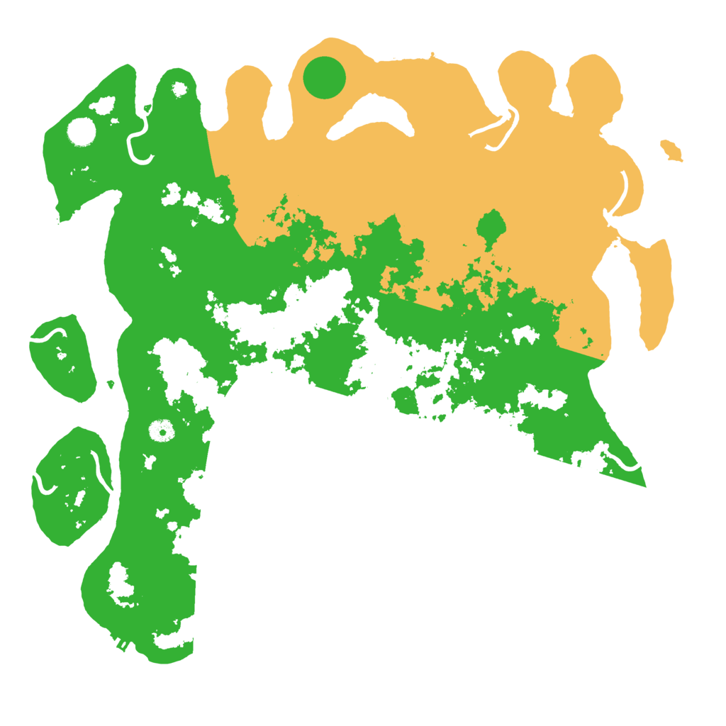 Biome Rust Map: Procedural Map, Size: 4500, Seed: 1302634006