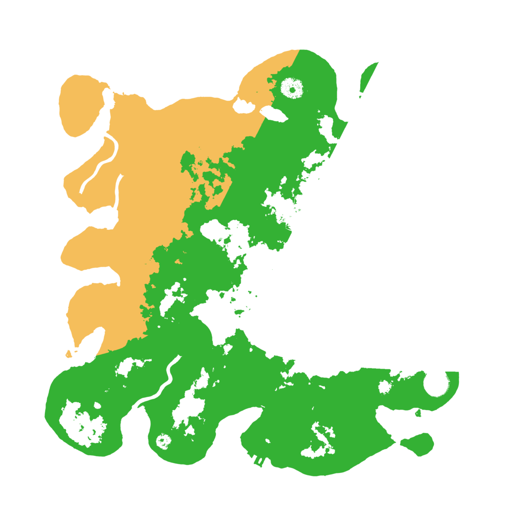 Biome Rust Map: Procedural Map, Size: 3500, Seed: 1329158254