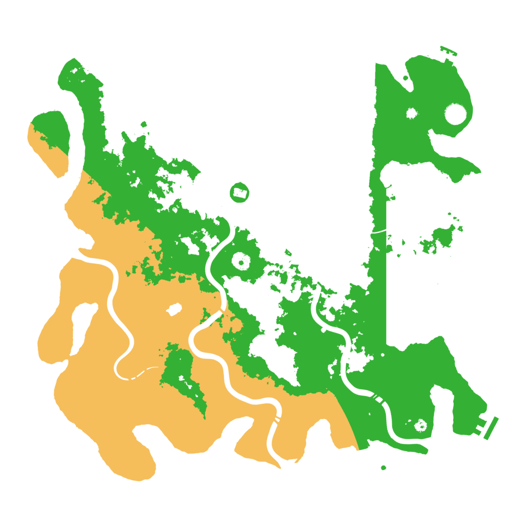 Biome Rust Map: Procedural Map, Size: 4250, Seed: 598531981