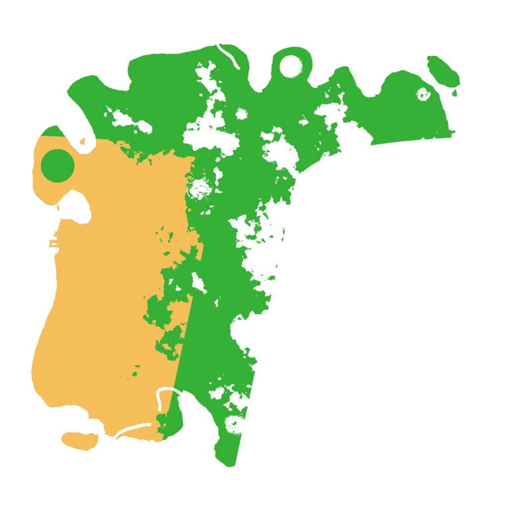 Biome Rust Map: Procedural Map, Size: 4000, Seed: 1097280434
