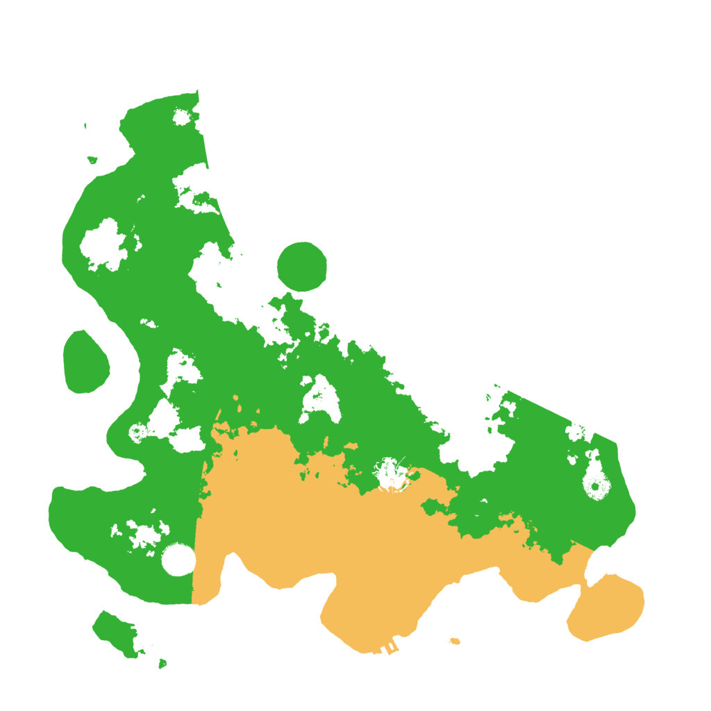 Biome Rust Map: Procedural Map, Size: 3800, Seed: 379176483