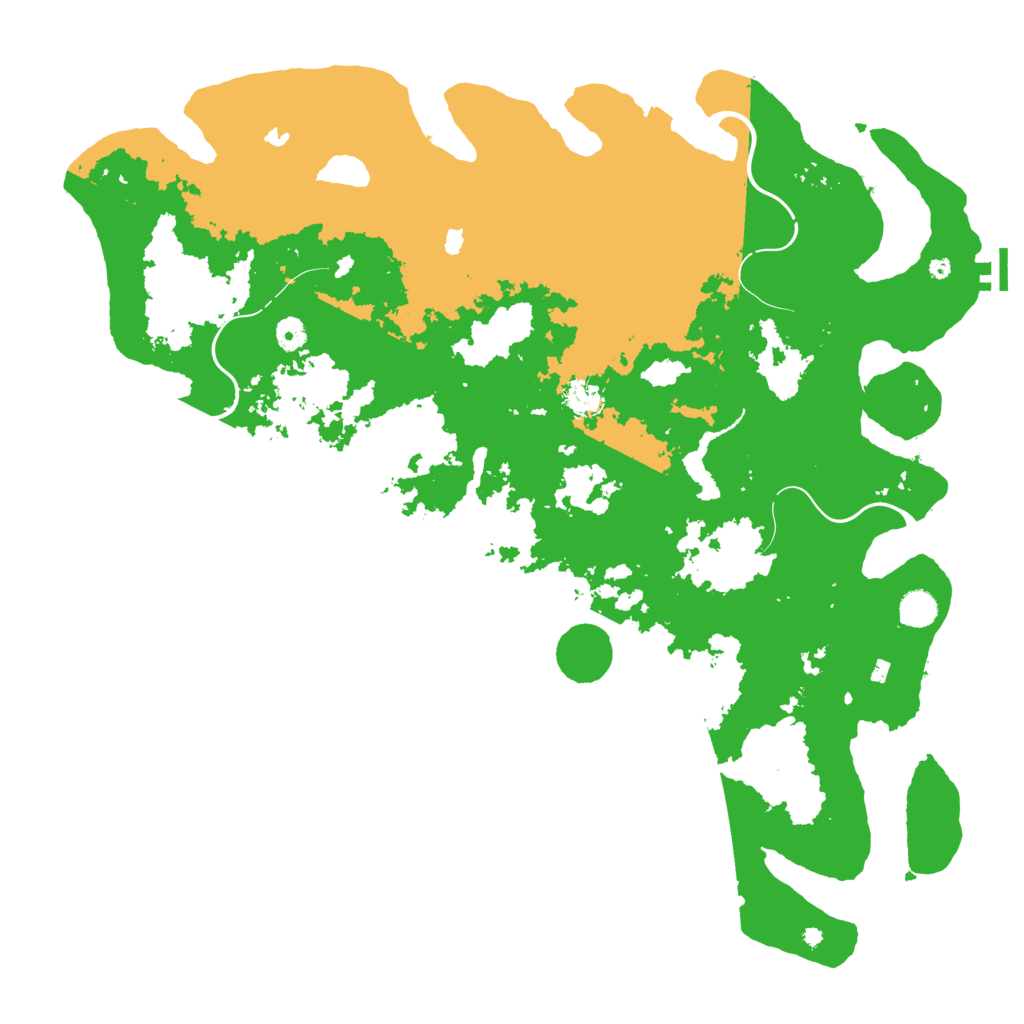 Biome Rust Map: Procedural Map, Size: 4800, Seed: 1750340335