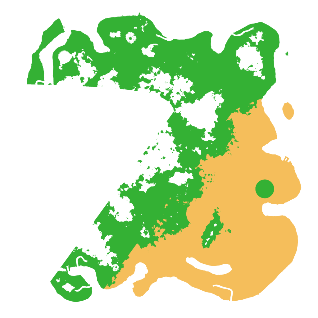 Biome Rust Map: Procedural Map, Size: 4500, Seed: 947346614