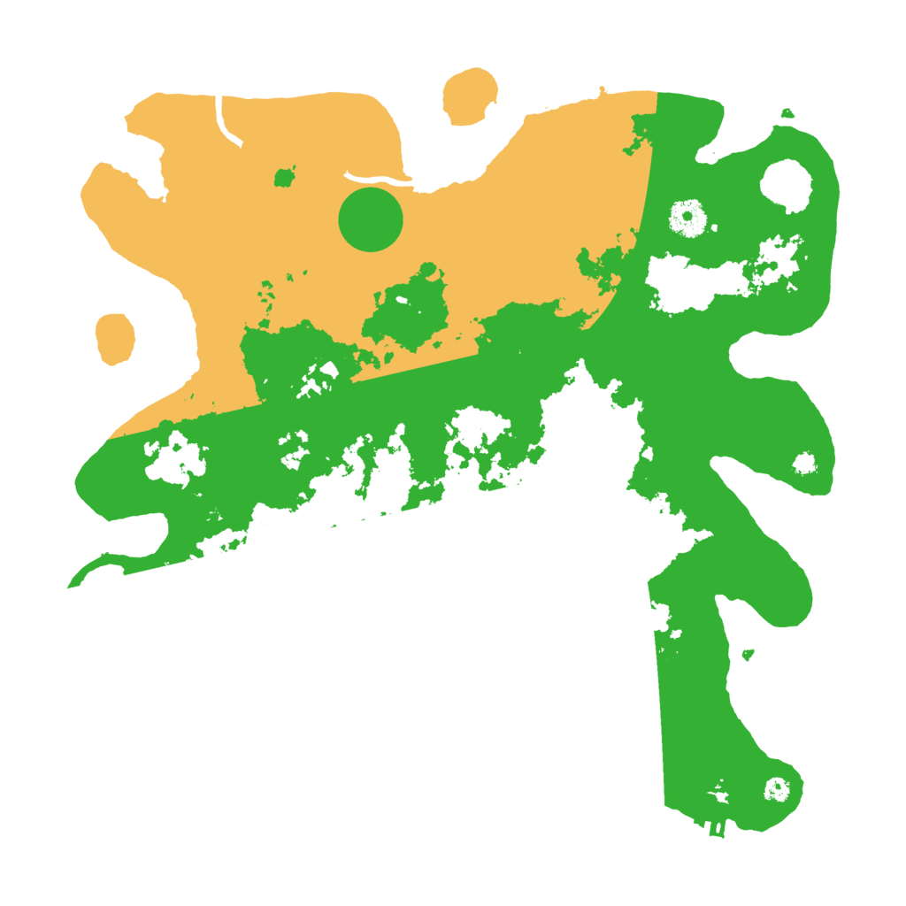 Biome Rust Map: Procedural Map, Size: 3700, Seed: 1719899564