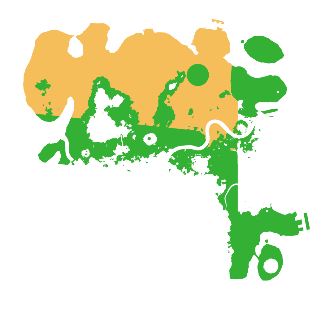 Biome Rust Map: Procedural Map, Size: 3800, Seed: 30384072