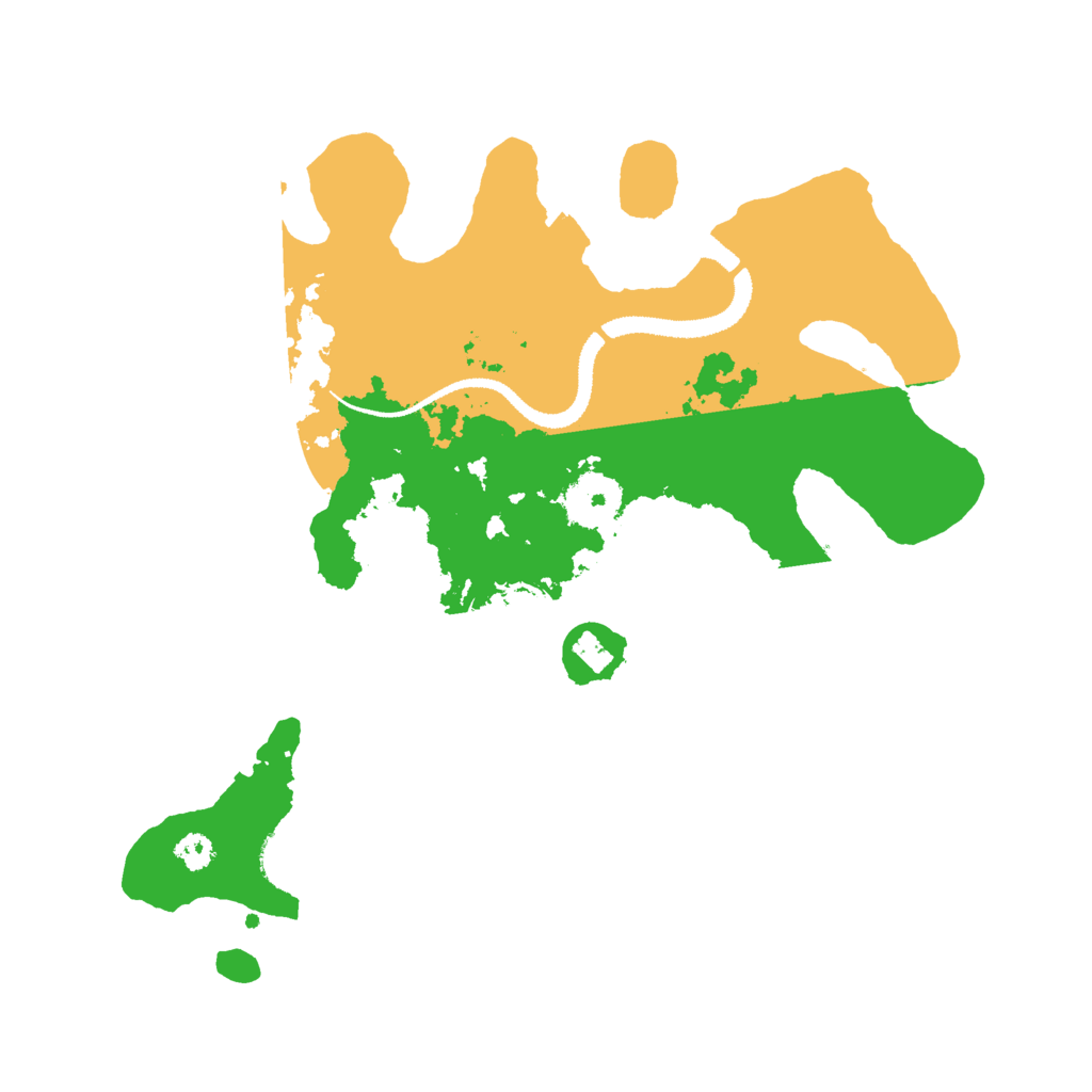 Biome Rust Map: Procedural Map, Size: 3000, Seed: 1271660334