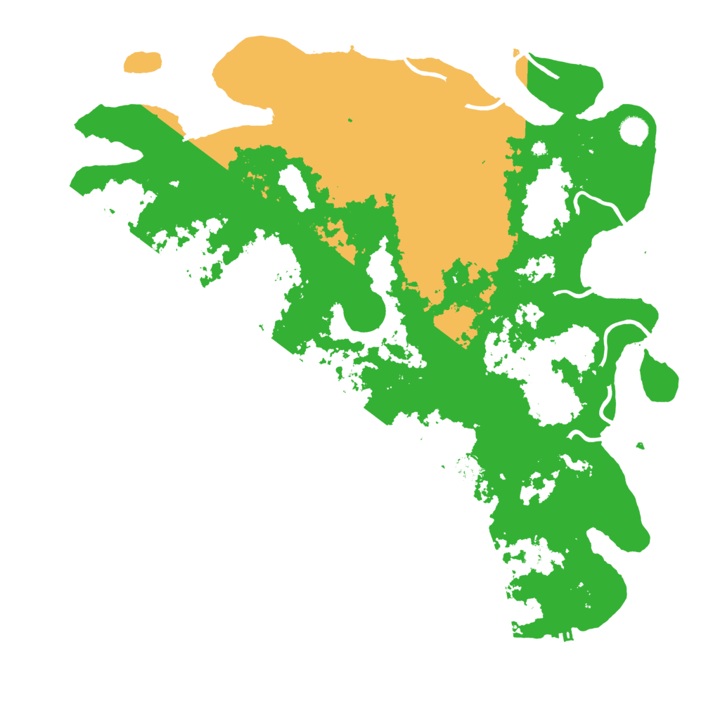 Biome Rust Map: Procedural Map, Size: 4500, Seed: 431574731
