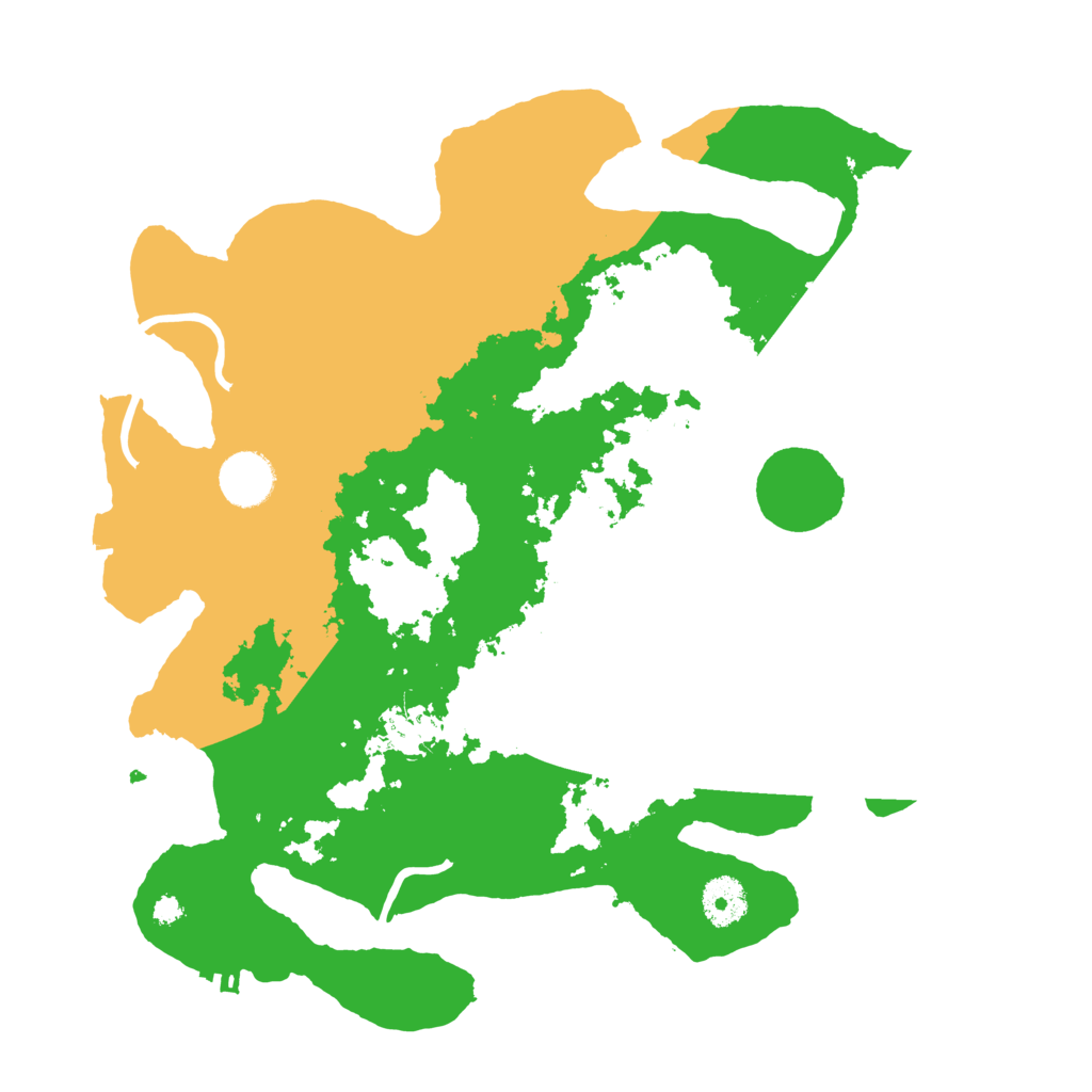 Biome Rust Map: Procedural Map, Size: 3500, Seed: 1453445602