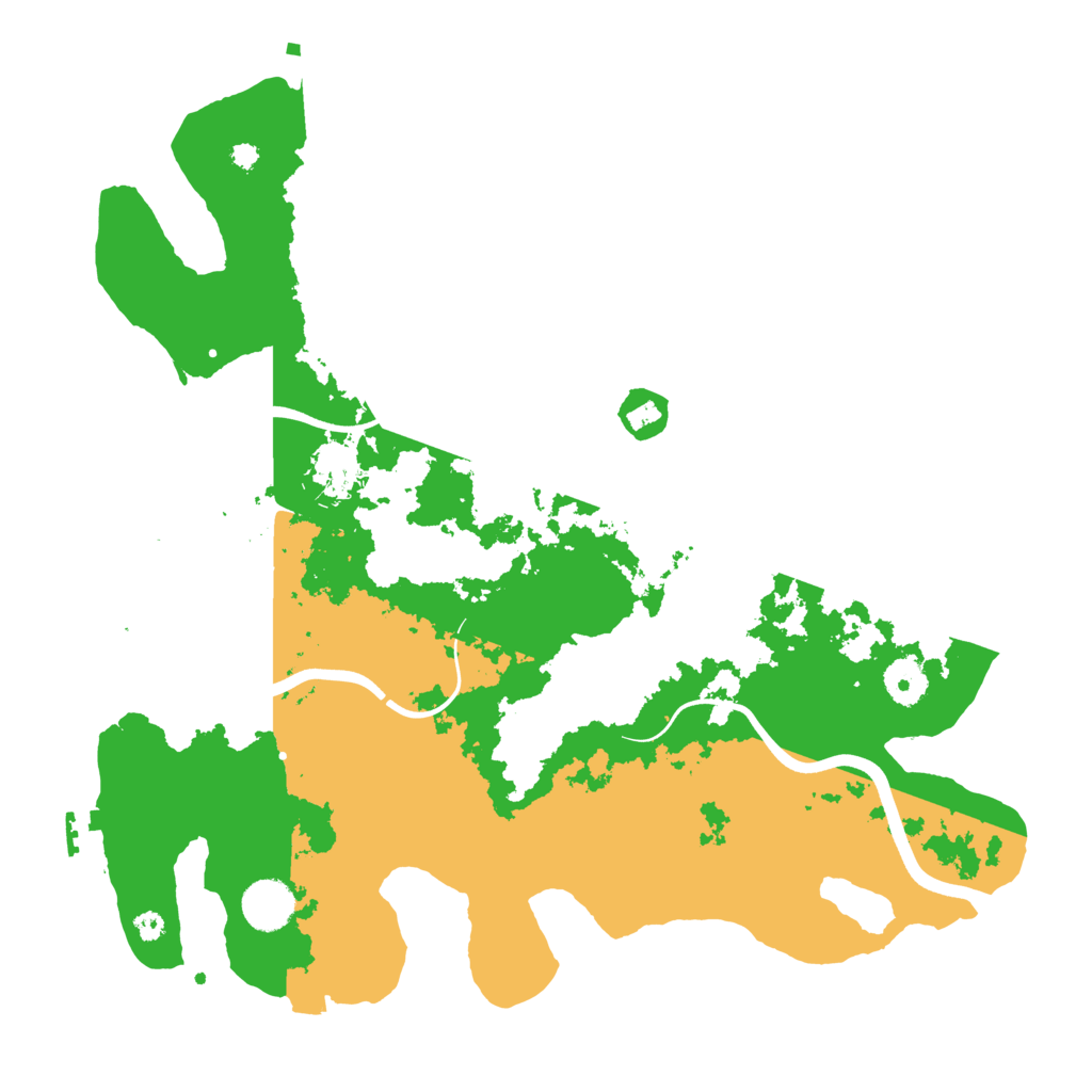 Biome Rust Map: Procedural Map, Size: 3750, Seed: 860797540