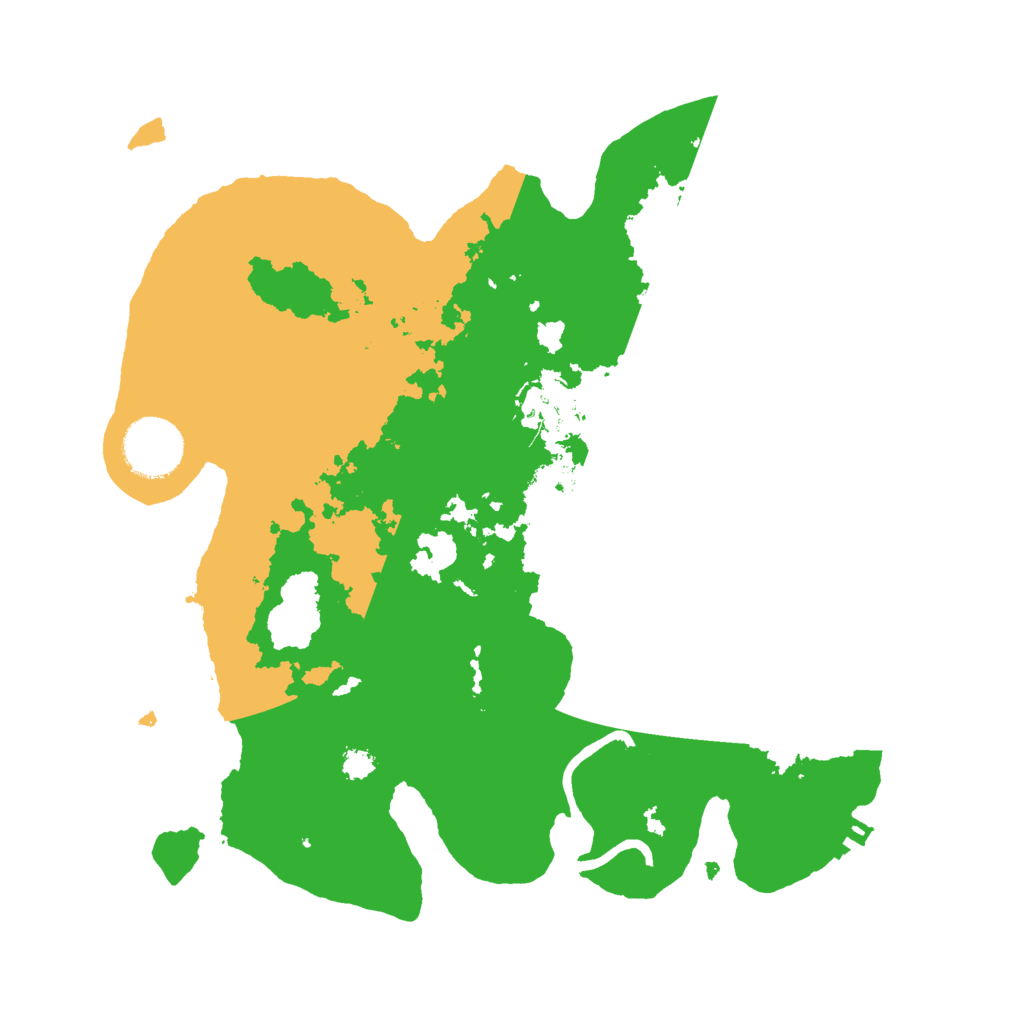 Biome Rust Map: Procedural Map, Size: 3000, Seed: 75767