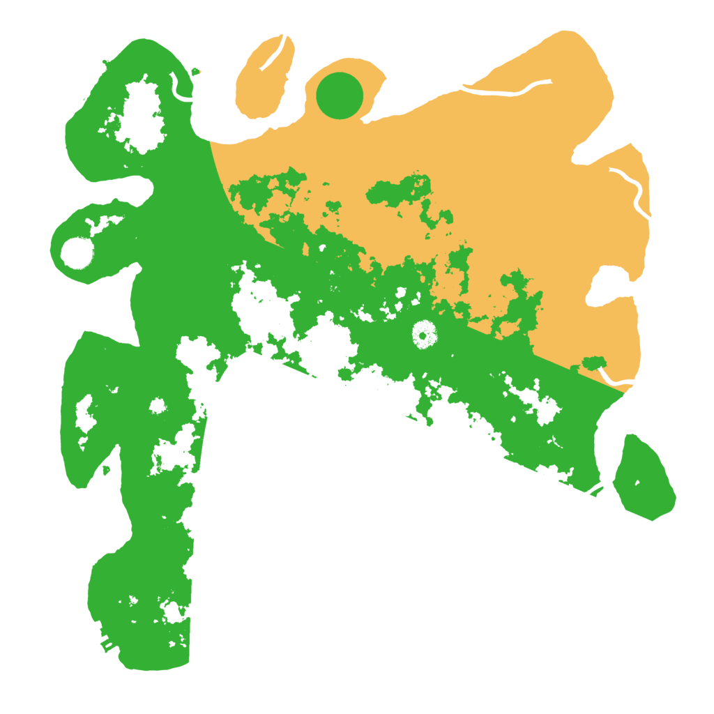 Biome Rust Map: Procedural Map, Size: 4000, Seed: 58697