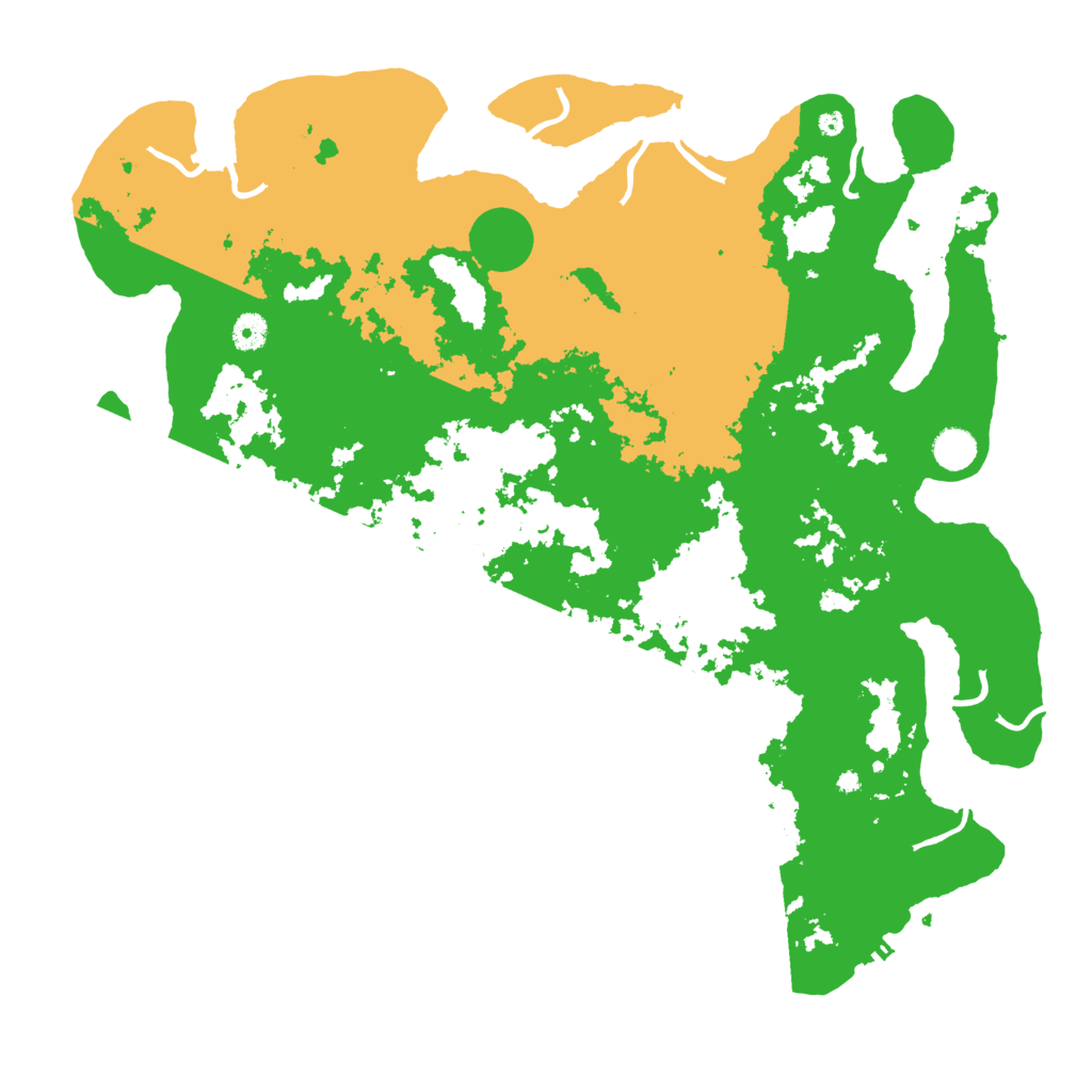 Biome Rust Map: Procedural Map, Size: 4500, Seed: 1445936878
