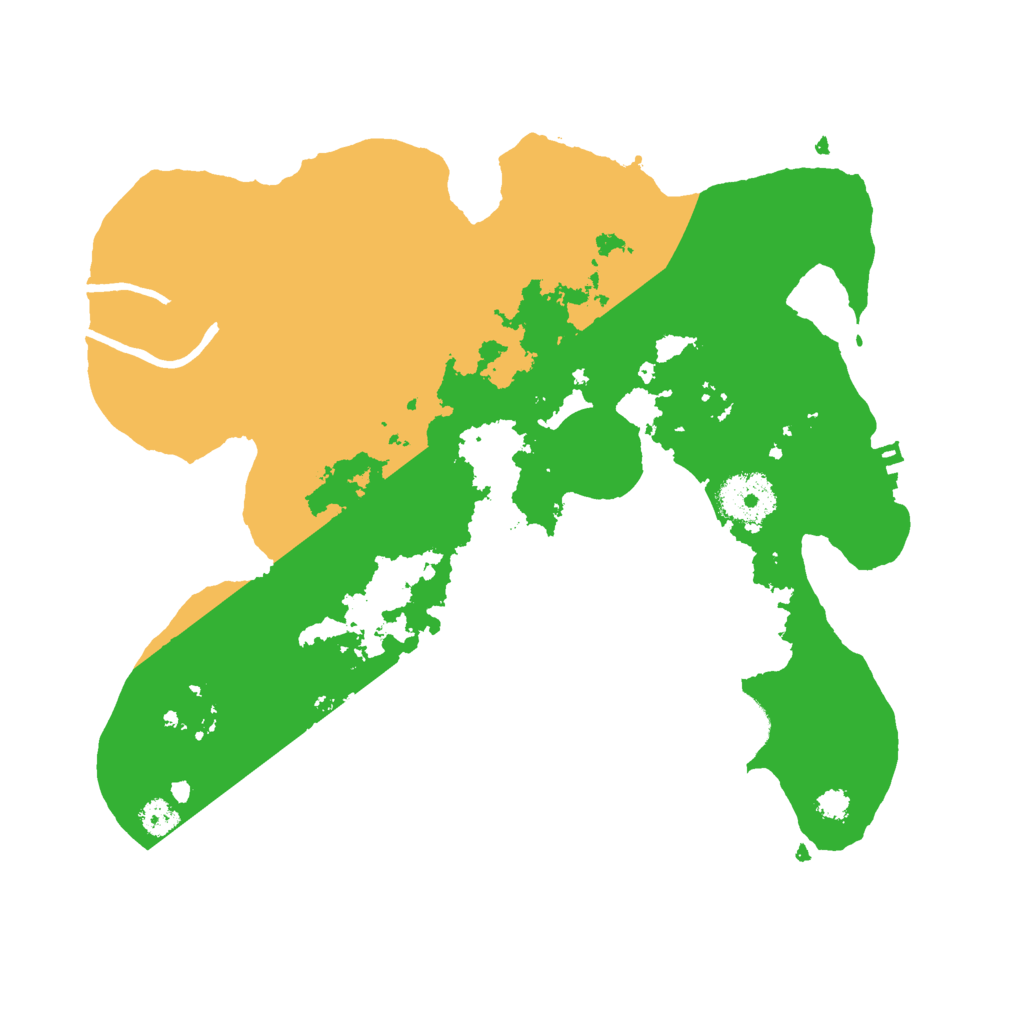 Biome Rust Map: Procedural Map, Size: 3000, Seed: 2405