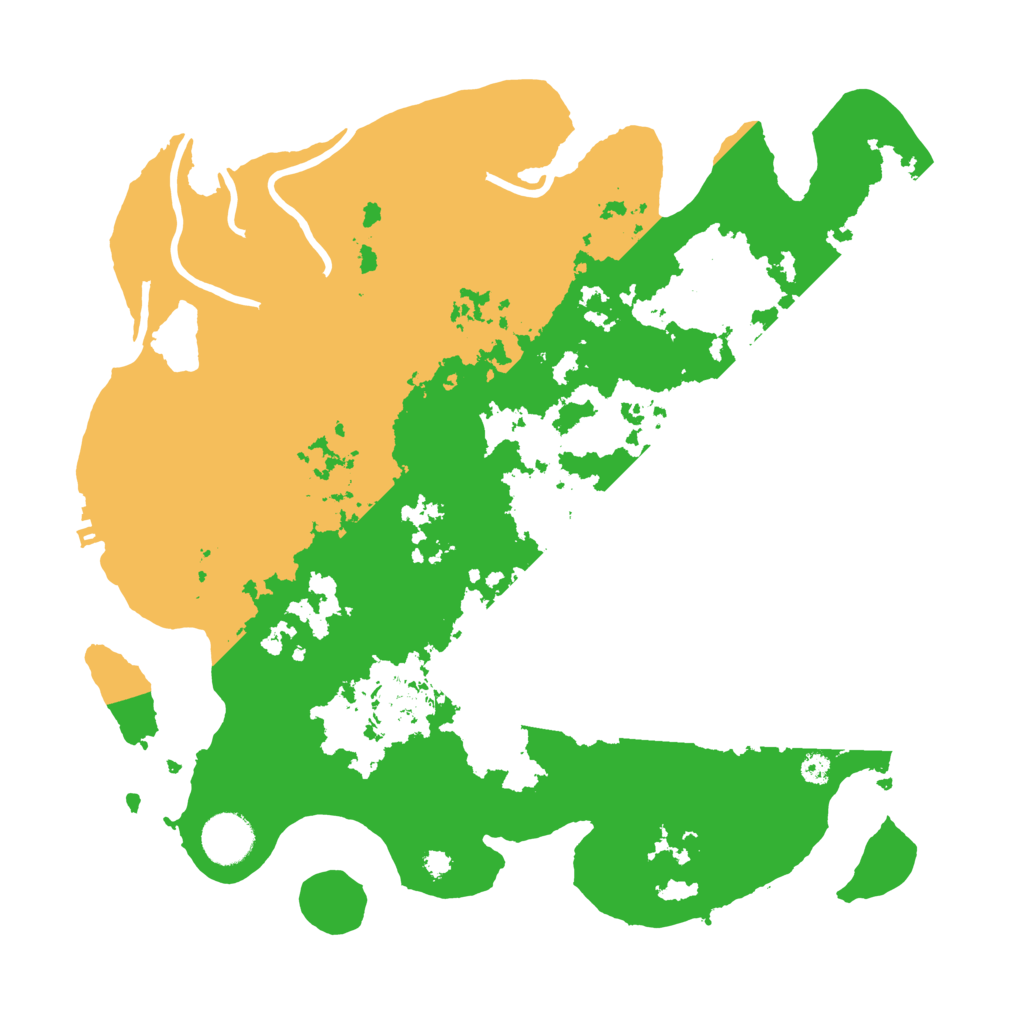 Biome Rust Map: Procedural Map, Size: 3500, Seed: 1609267969