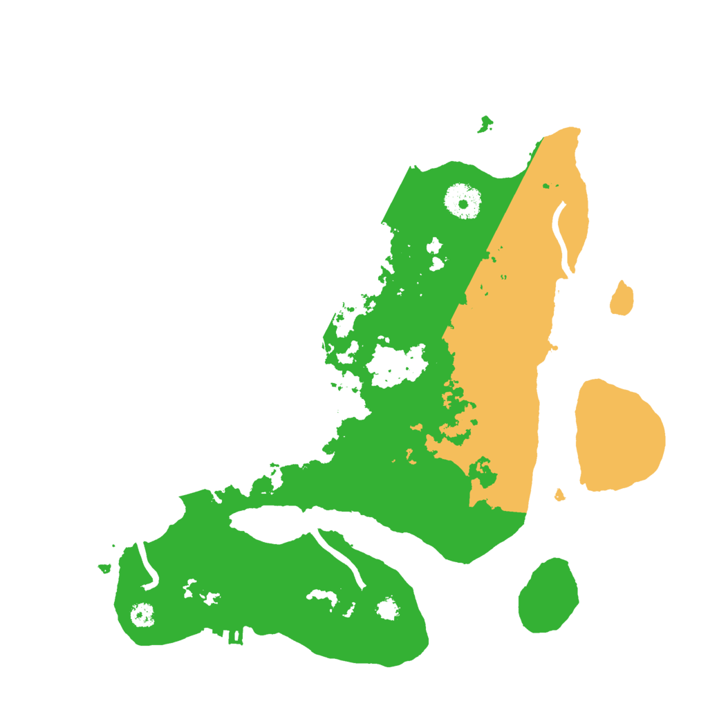 Biome Rust Map: Procedural Map, Size: 3000, Seed: 1655173327