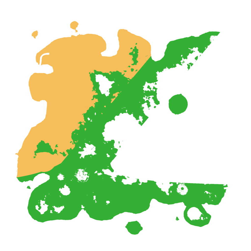 Biome Rust Map: Procedural Map, Size: 3500, Seed: 2169117