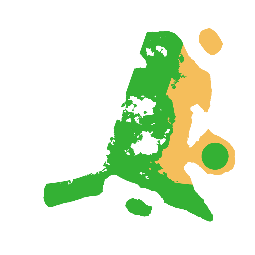 Biome Rust Map: Barren, Size: 2500, Seed: 1901354041