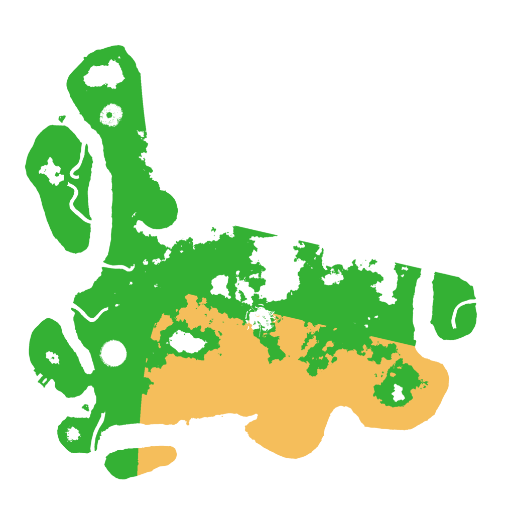 Biome Rust Map: Procedural Map, Size: 3500, Seed: 561234141