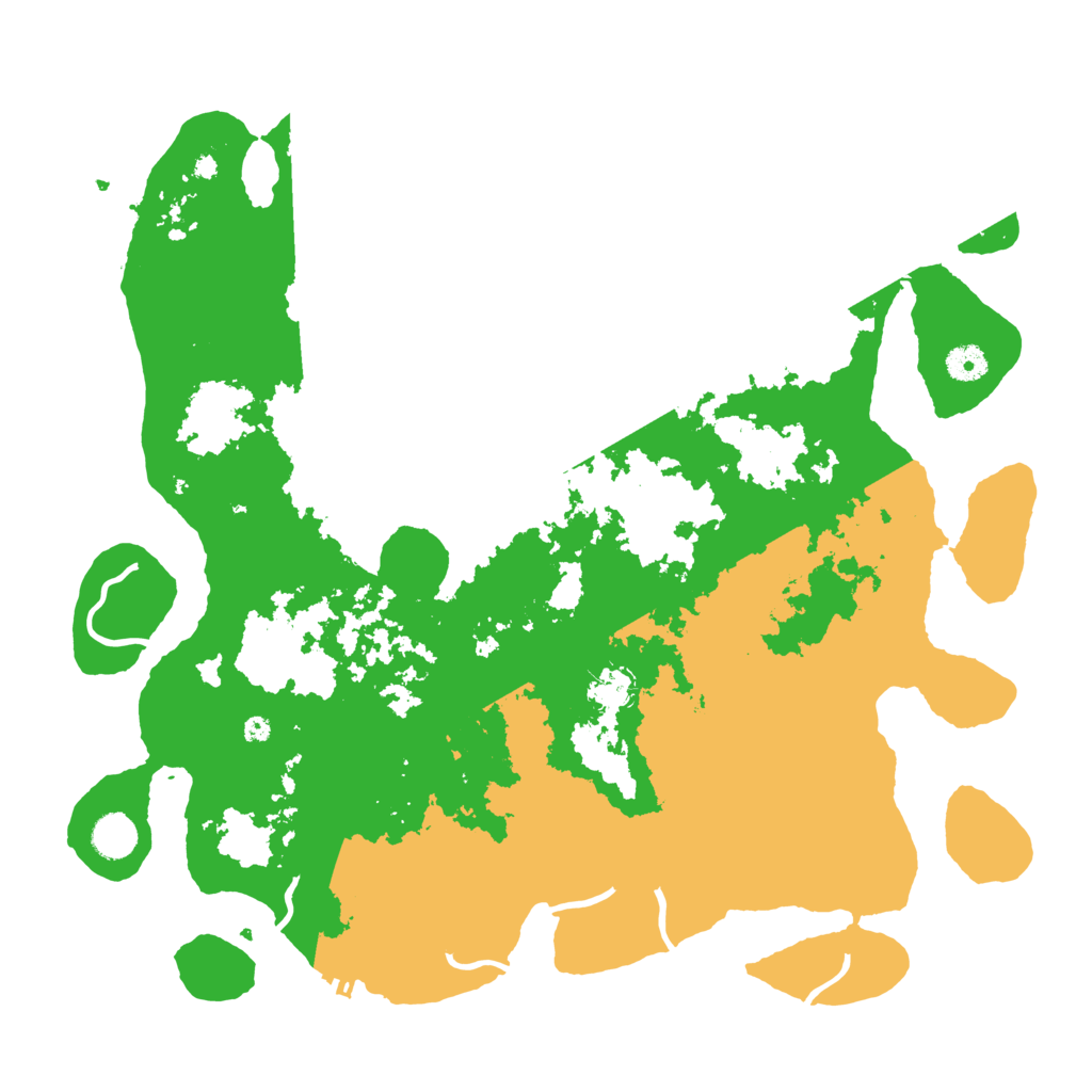 Biome Rust Map: Procedural Map, Size: 4250, Seed: 843623452