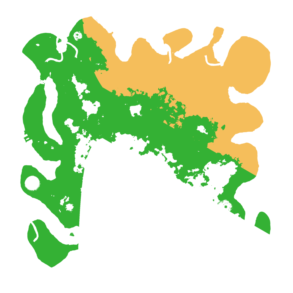 Biome Rust Map: Procedural Map, Size: 3500, Seed: 1512814276