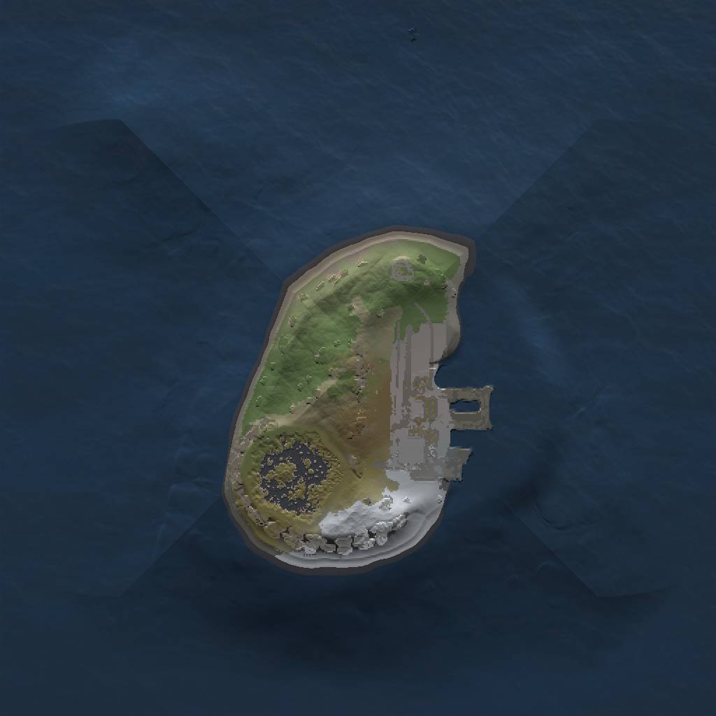 Rust Map: Procedural Map, Size: 1000, Seed: 962466013, 4 Monuments