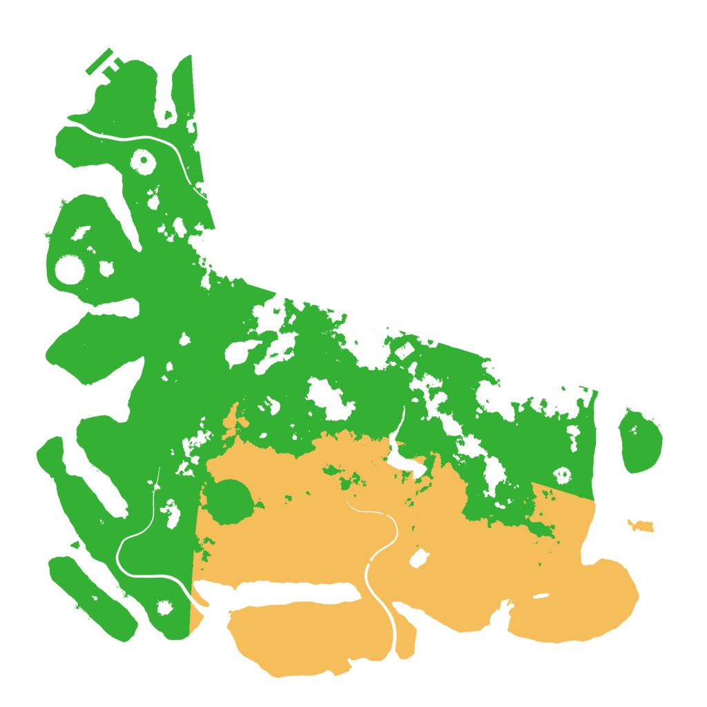 Biome Rust Map: Procedural Map, Size: 4250, Seed: 998030