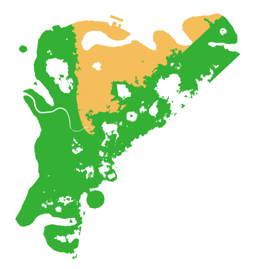 Biome Rust Map: Procedural Map, Size: 4000, Seed: 895977572